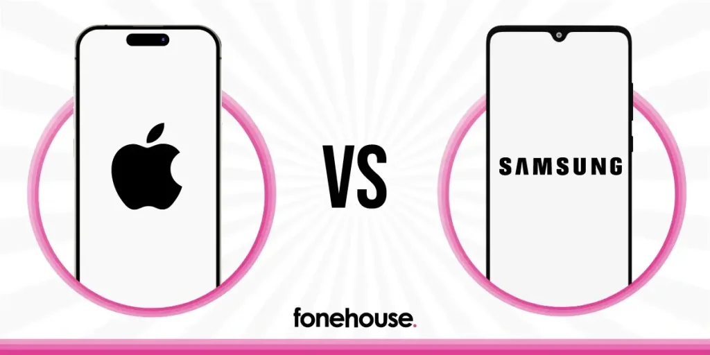 Samsung vs iphone